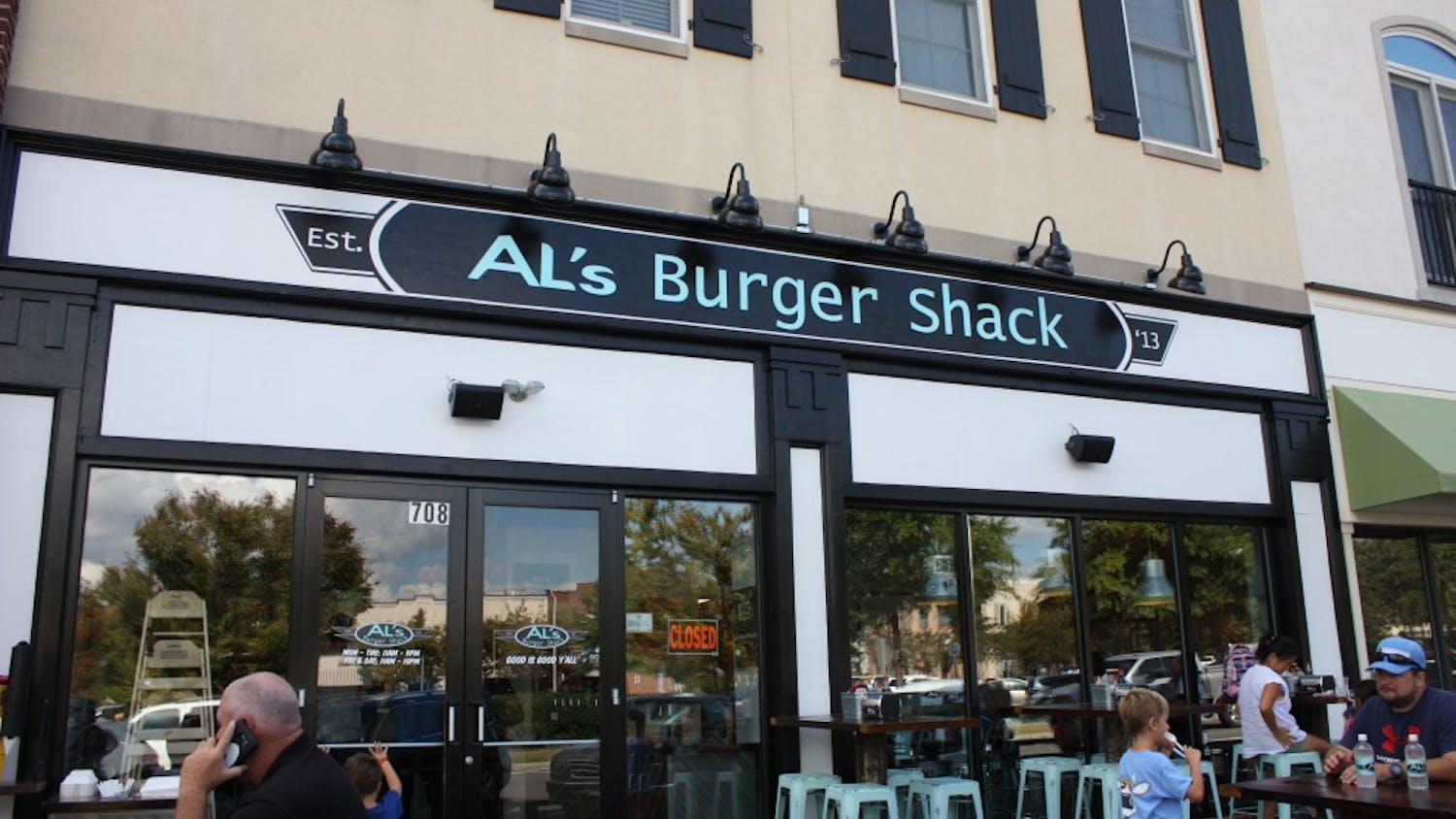 The new Al's Burger Shack location in Southern Village had their first business day Monday. 