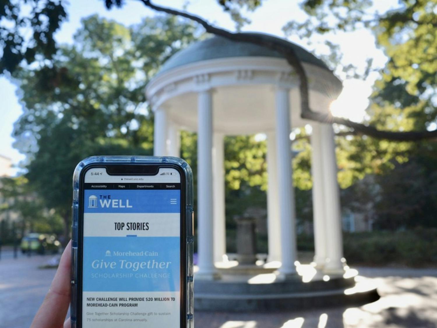 UNC Faculty and Staff are now able to look at campus wide events and news through a new app introduced to them called "The Well." This will make it easier for employees to navigate what is going on at UNC on Tuesday, September 24th, 2019. "