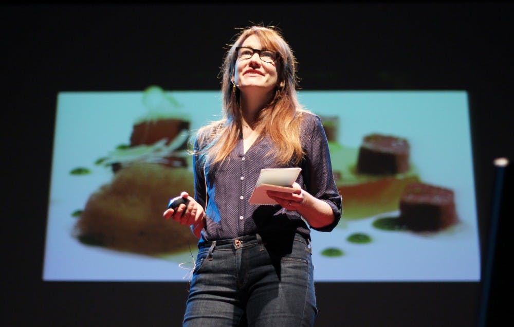 TEDxUNC - Saturday, Feb. 10 in Memorial Hall

Chef Andrea Reusing collaborates with small farms in her marriage of North Carolina ingredients and Asian flavors at her Chapel Hill, NC restaurant, Lantern. Since opening in 2002 it has been named one of 