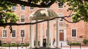 The Old Well is a fixture of McCorkle Place.