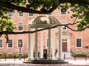 The Old Well is a fixture of McCorkle Place.