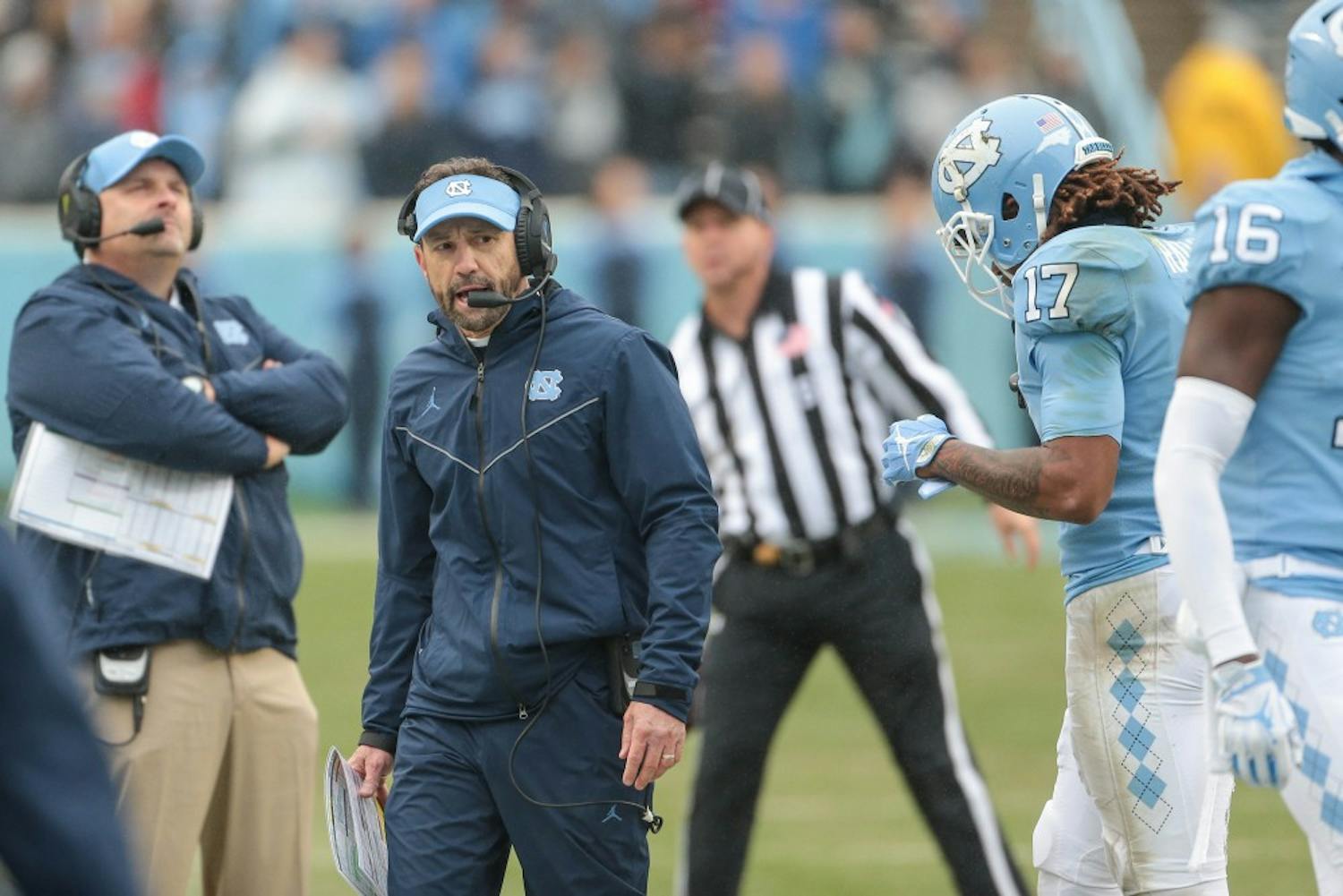 Larry Fedora final game vs nc state
