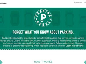 Three current and former UNC students created Parking Rebel, an alternative service for buyers and sellers of parking spaces.&nbsp;