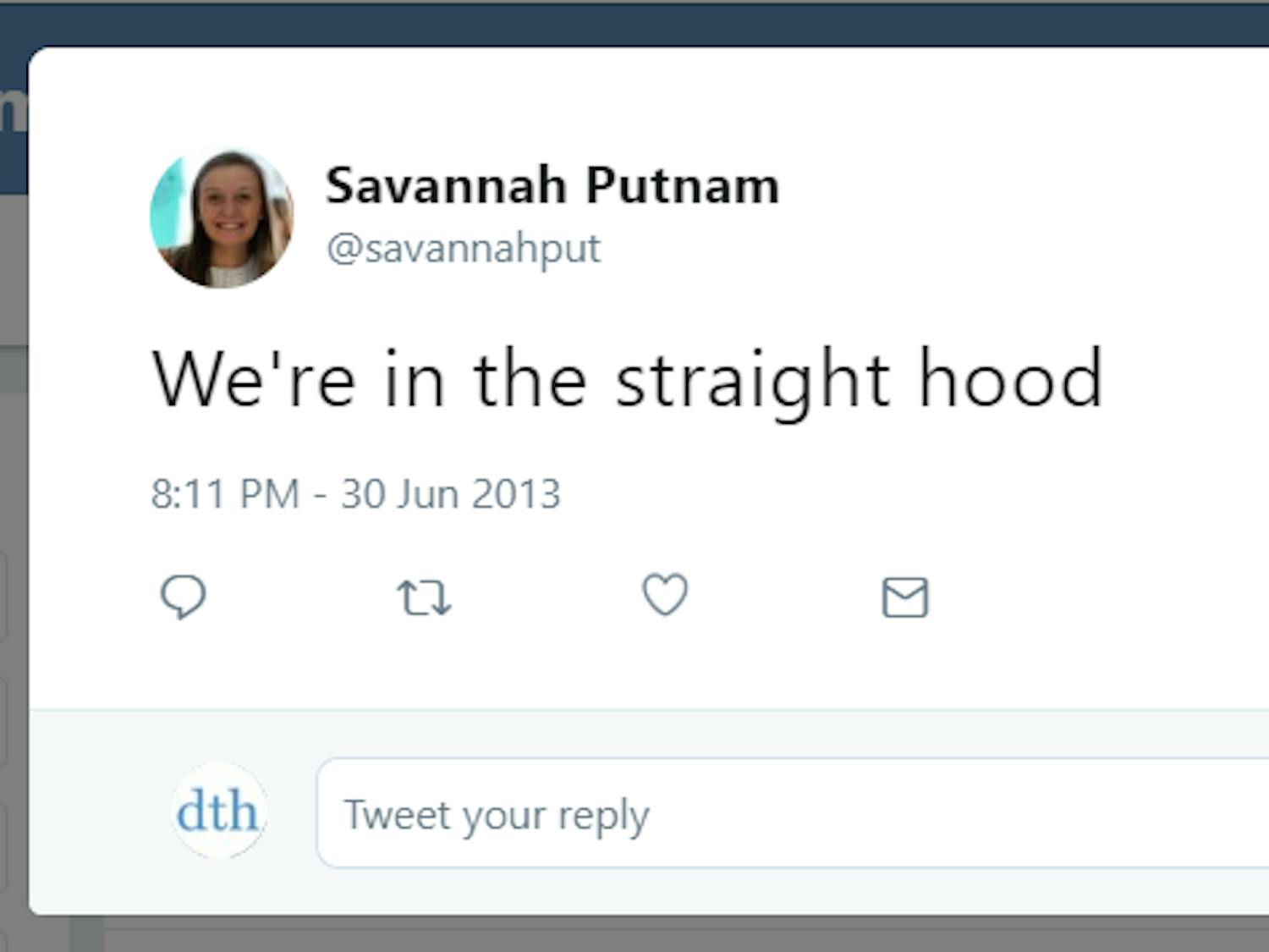 Savannah Putnam Tweets