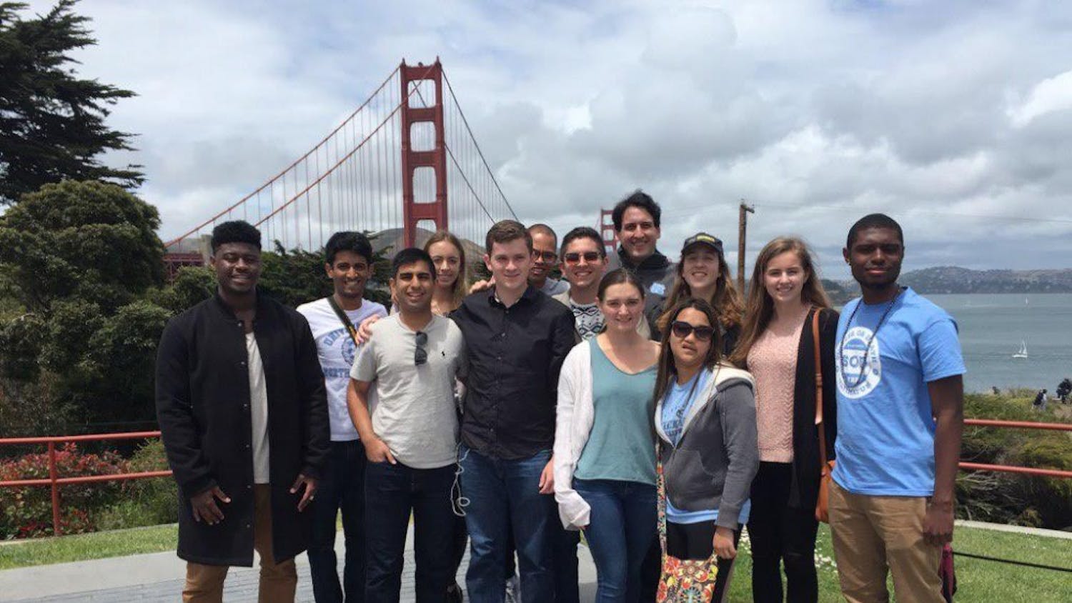 A study abroad program takes students to Silicon Valley for internships. Photo courtesy of Gina Difino.&nbsp;