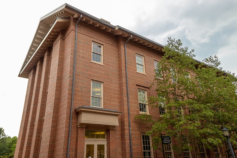 The Student Academic Services Building where the UNC LGBTQ+ Center is located, pictured on Wednesday, August 10, 2022.