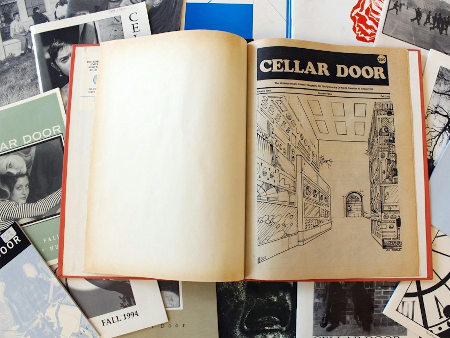 Cellar Door has been publishing student writers’, poets’, and artists’ work since 1973. Each semester they publish a 45-to-50 page issue with a launch party.&nbsp;