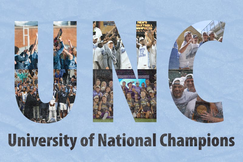 A brief history of UNC's storied athletic programs and their national titles