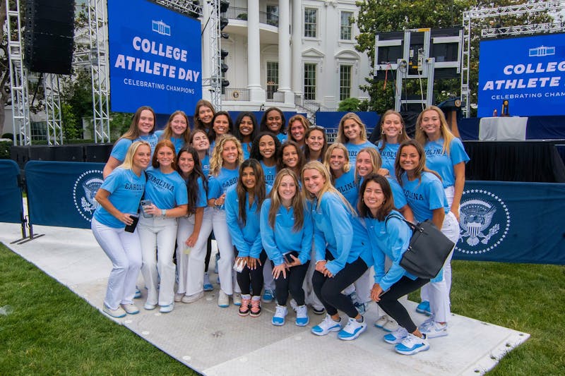 UNC field hockey and women's tennis teams honored at White House