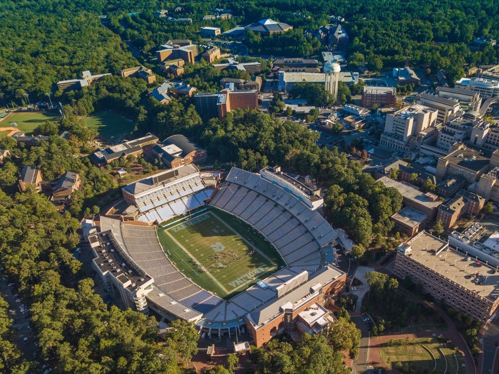 <p>Kenan Memorial Stadium is named after William Rand Kenan Sr., the commander of a white supremacist unit that murdered at least 25 Black people in the Wilmington Massacre of 1898.&nbsp;</p>