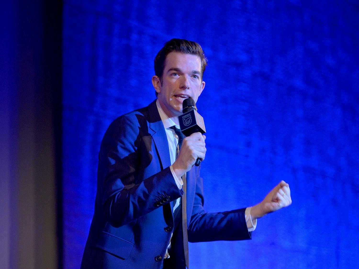 John Mulaney performs onstage at NRDC's "Night of Comedy" Benefit, in partnership with Discovery, Inc. hosted by Seth Meyers, on April 30, 2019, in New York City. Photo Courtesy of Getty Images. 
