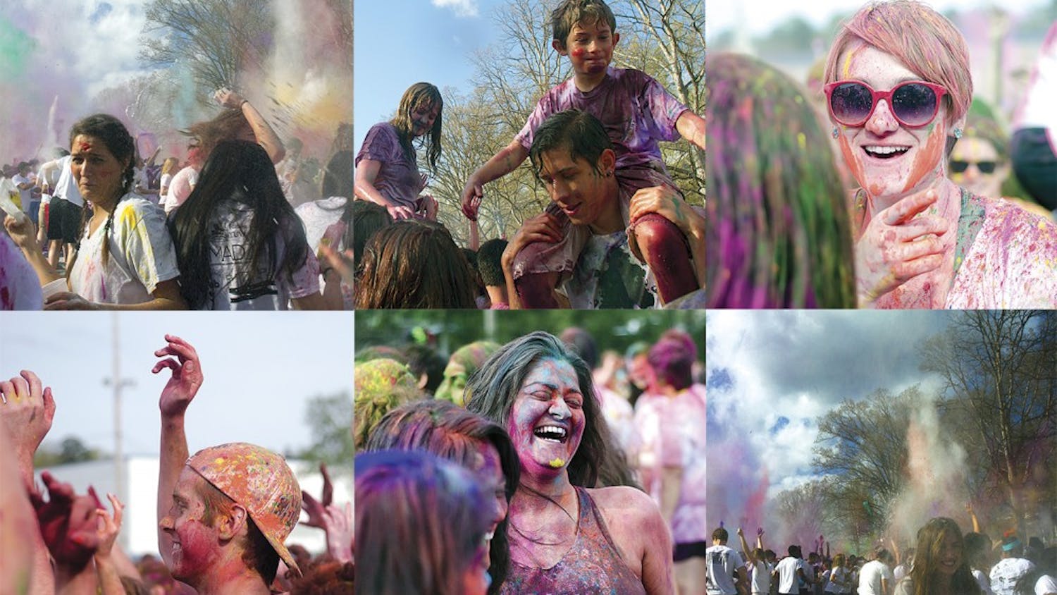 After it was handed over to the Campus Y, the University’s Holi Moli event began to draw a crowd of thousands.