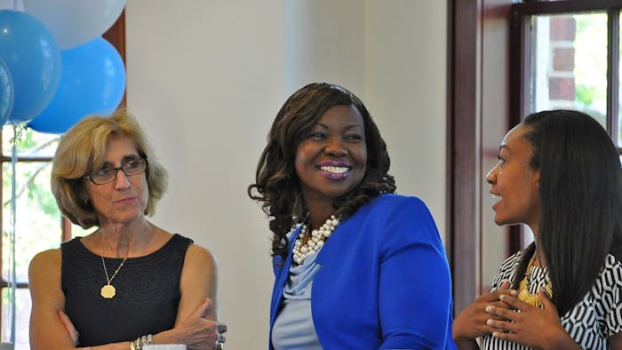 Jacqueline Charles, an award-winning journalist for the Miami Herald and UNC Journalism School graduate spoke at Carroll Hall on Thursday afternoon. Charles was also a finalist for the Pulitzer and in regards to her writing and work states, "people don't have to like you or your work. They just have to respect you".