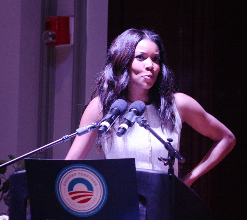 Actress, and moderator for this event, Gabrielle Union talked about the importance of having a president who understands what we (college students) are going through. She addressed the incredible turnout of the event. "We were looking for five hundred (people), we got one thousand." "We showed them how it's done."