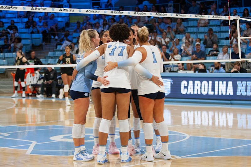 No. 25 UNC volleyball sweeps Wake Forest, 3-0, in first ACC game of season