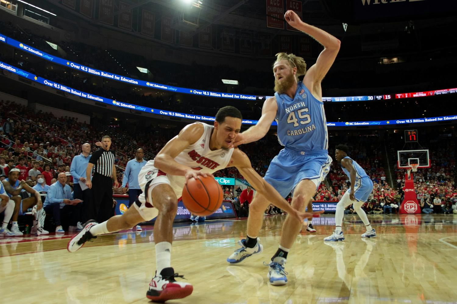 UNC men's basketball eeks out close 70-63 home win against