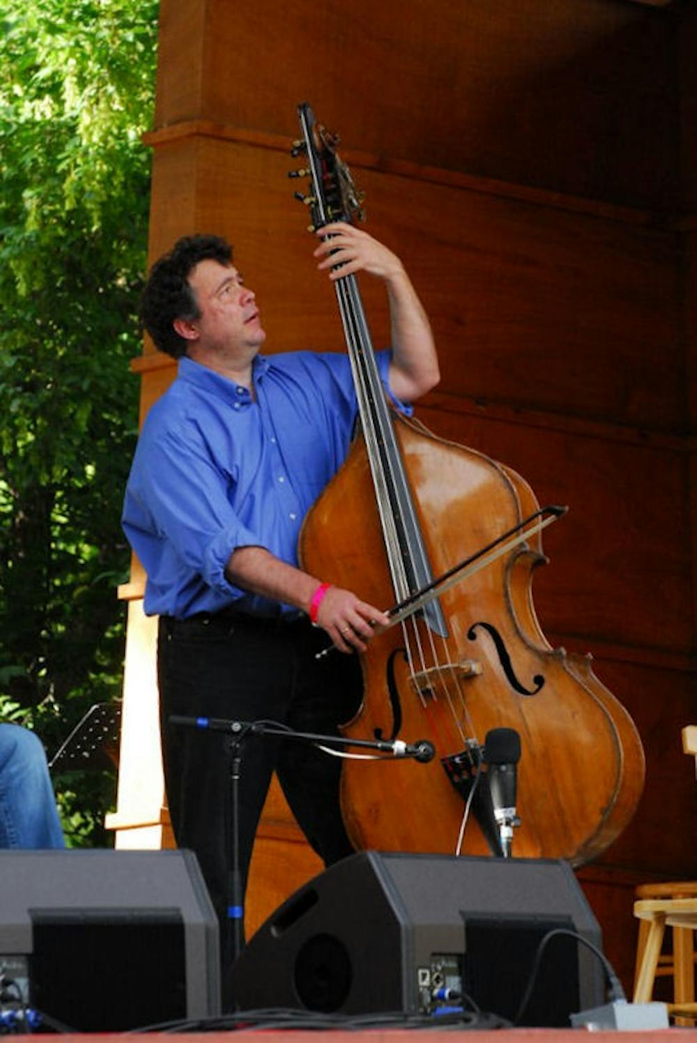 	<p>Edgar Meyer performs at the 2008 RockyGrass festival in Lyons, Colorado. Photo credit: Flickr/rosepetal236</p>