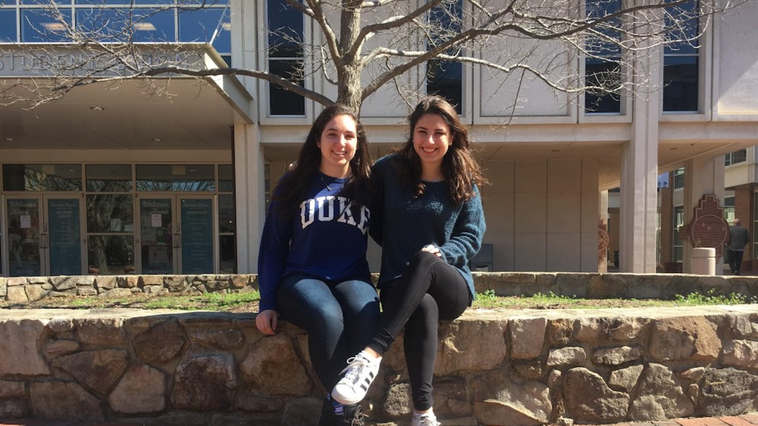 Sara Shmueli, left,&nbsp;is a sophomore majoring in economics at Duke.&nbsp;Brooke Bekoff, right,&nbsp;is a sophomore majoring in political science and history at UNC.