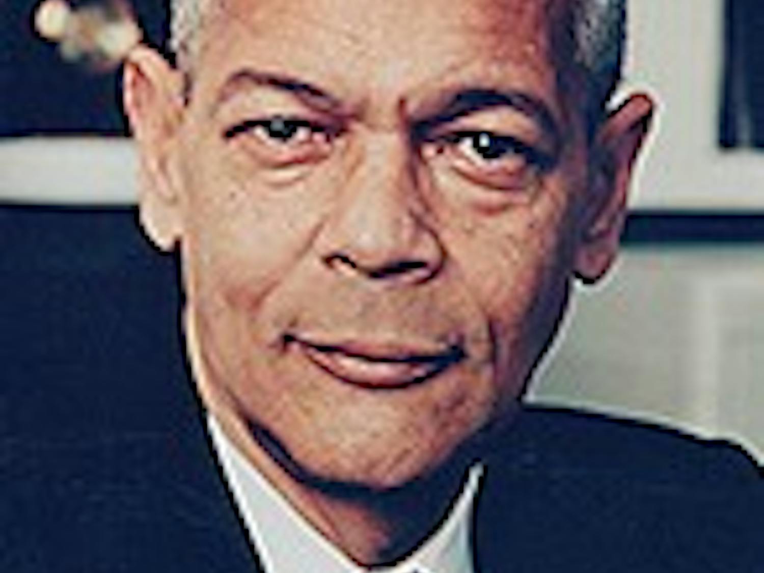 	Julian Bond is the former 11-term chairman of the NAACP. He spoke at the Stone Center on Tuesday.