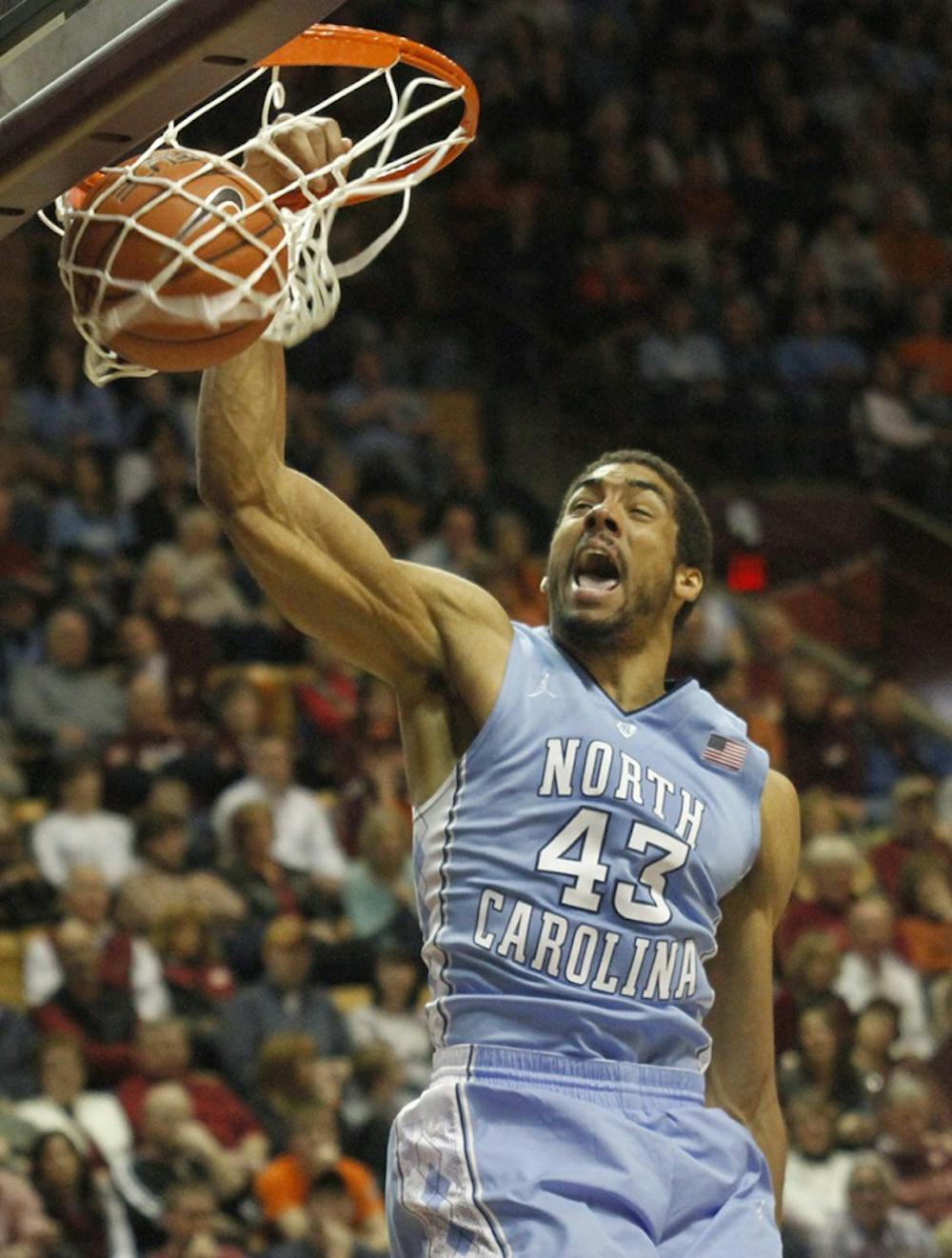  The UNC men's basketball defeated Virginia Tech 60-56.