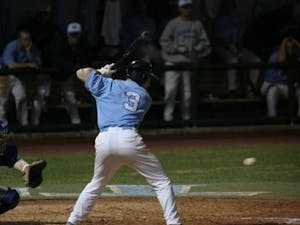 UNC right fielder Ben Bunting matched career highs in hits and RBI in the Tar Heels? final matchup with Seton Hall on Saturday" a 10-3 win.