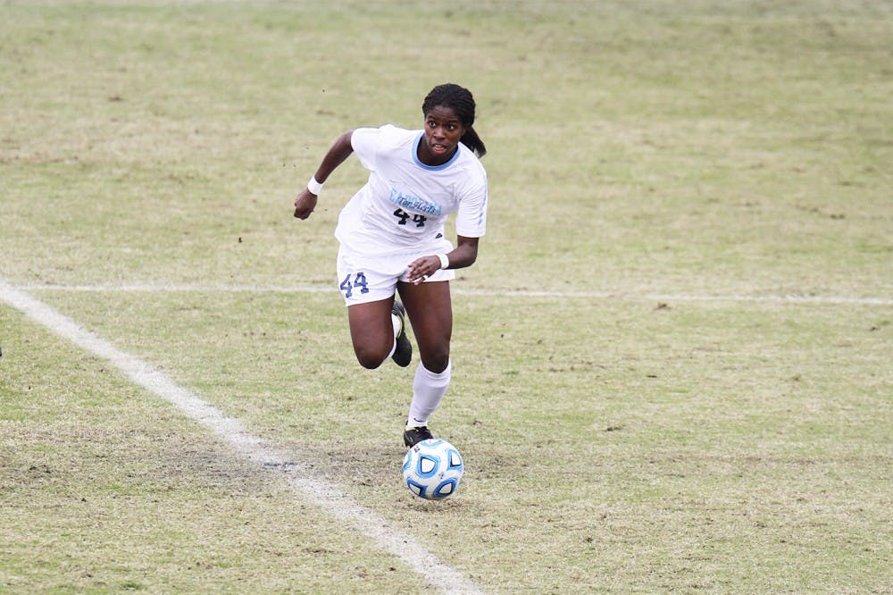 The UNC women's soccer team lost 1-0 to South Carolina at Fetzer Field on Sunday in the NCAA tournament. The Heels ended the season with a record of 14-4-2.