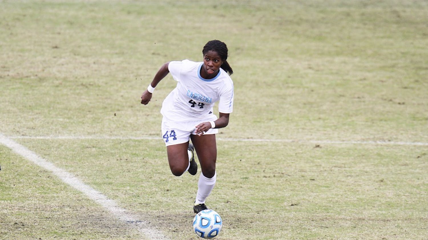 The UNC women's soccer team lost 1-0 to South Carolina at Fetzer Field on Sunday in the NCAA tournament. The Heels ended the season with a record of 14-4-2.