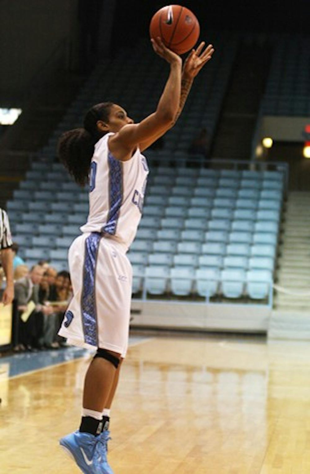 	<p>The Tar Heels will count on senior and leading scorer Italee Lucas to help fuel <span class="caps">UNC</span> past Stanford. </p>