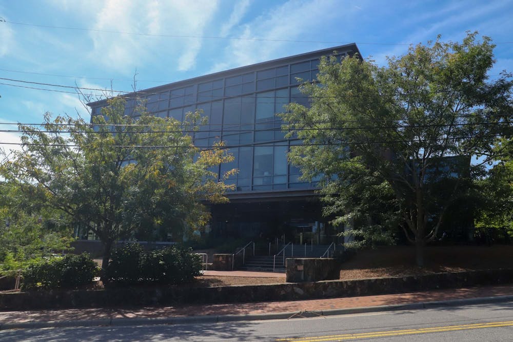 <p>UNC’s Institute for the Study of Americas, located in the FedEx Global Education Center, pictured on Thursday, Sep. 1, 2022.</p>