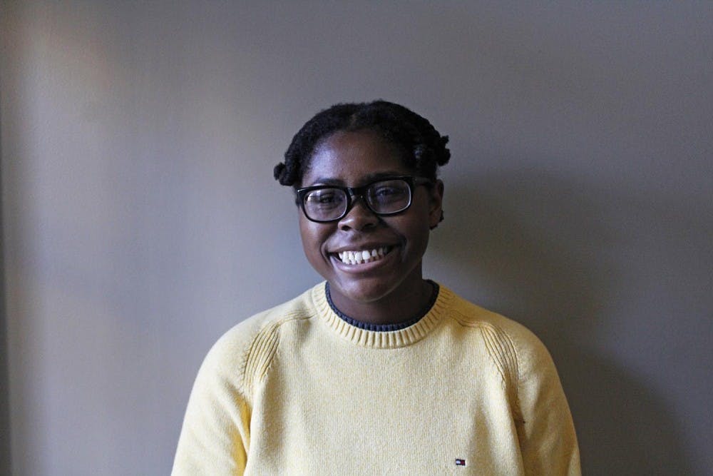 Marissa Butler, a first year from Lumberton, NC, started the Self-Illumination club, which strives to make students on campus their best selves. When asked why she started the club, she said she loves "seeing people smile when [we] make their day." 