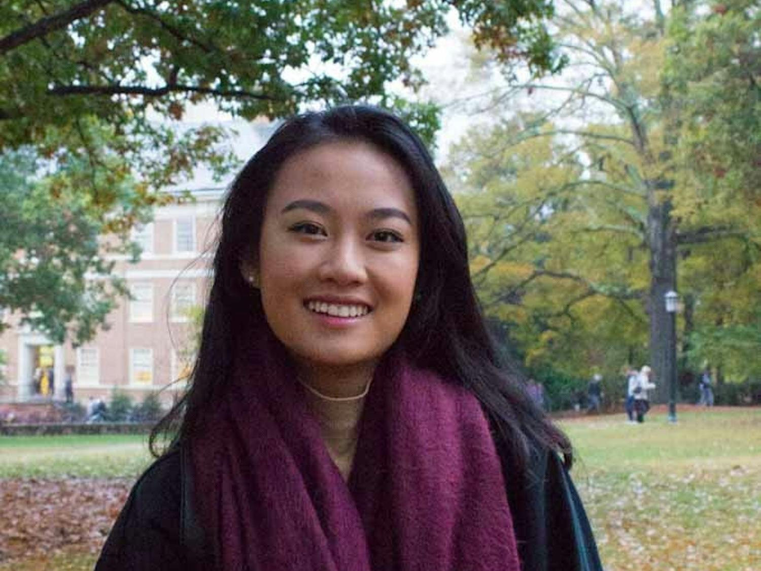 Jessie Huang is the president of the Asian Students Association.