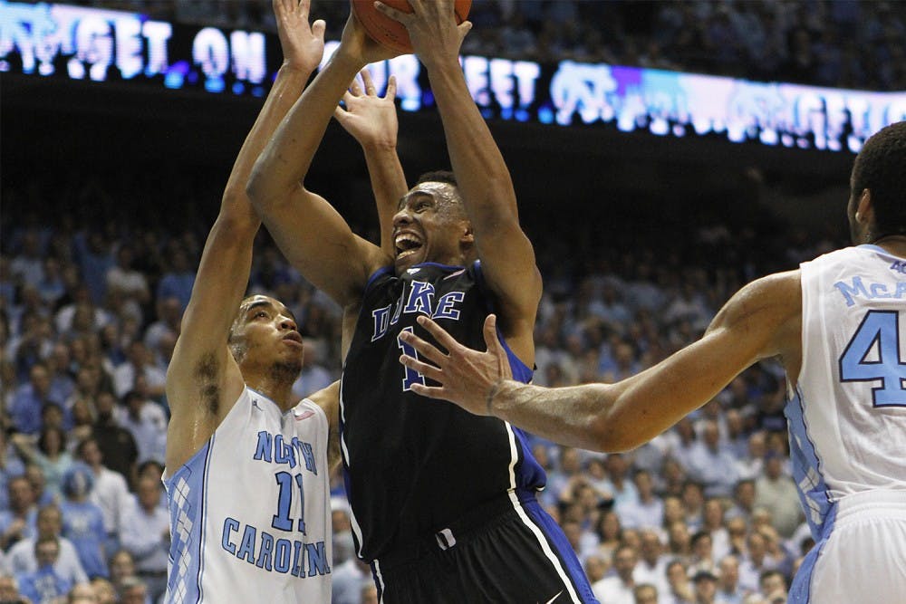Forward Brice Johnson will play in his fifth game against Duke tonight, which he calls "an honor." 