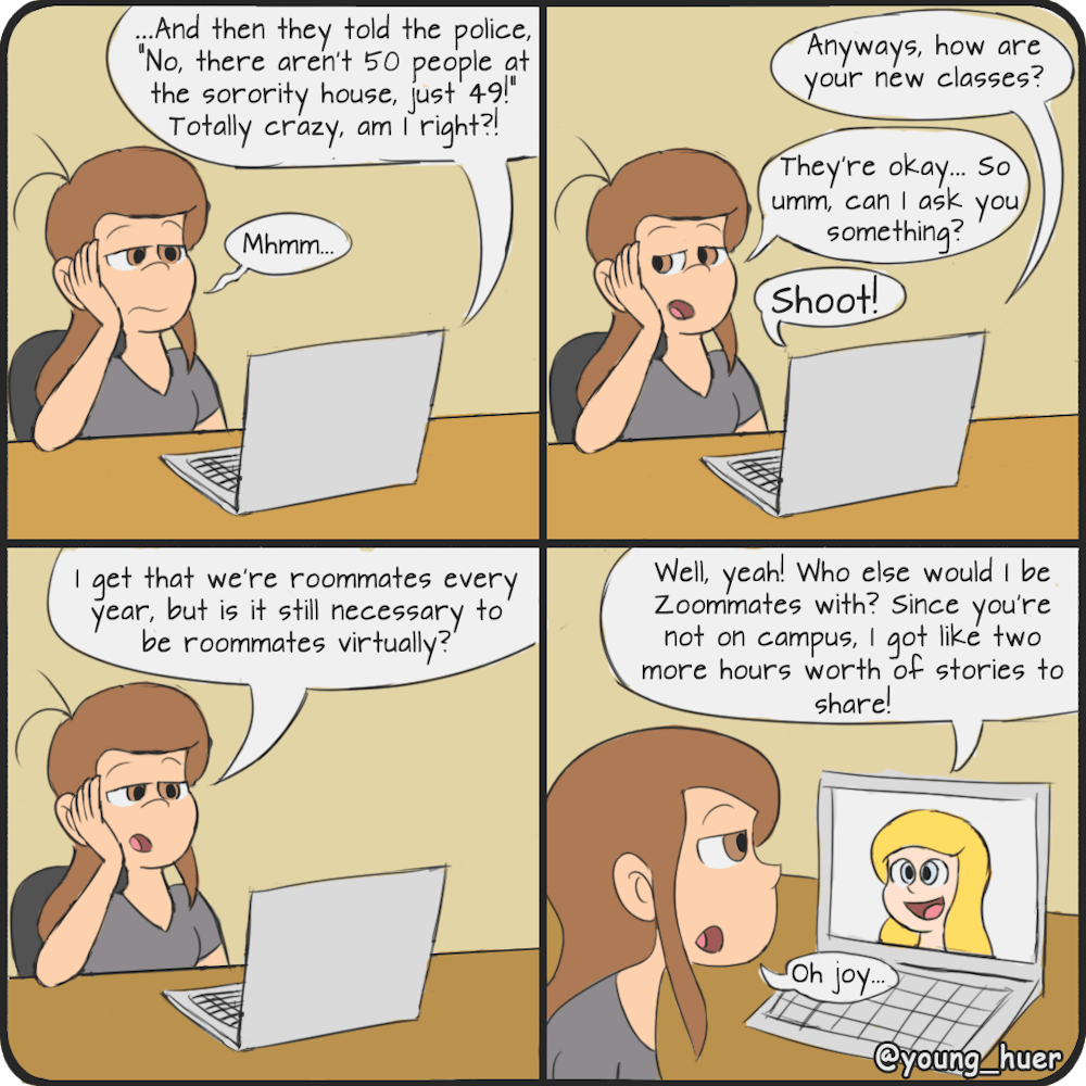 Cartoon: Zoommates