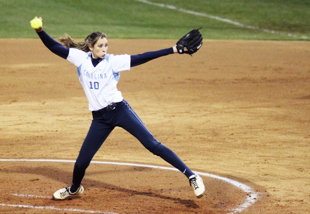 Women's softball Wednesday night.