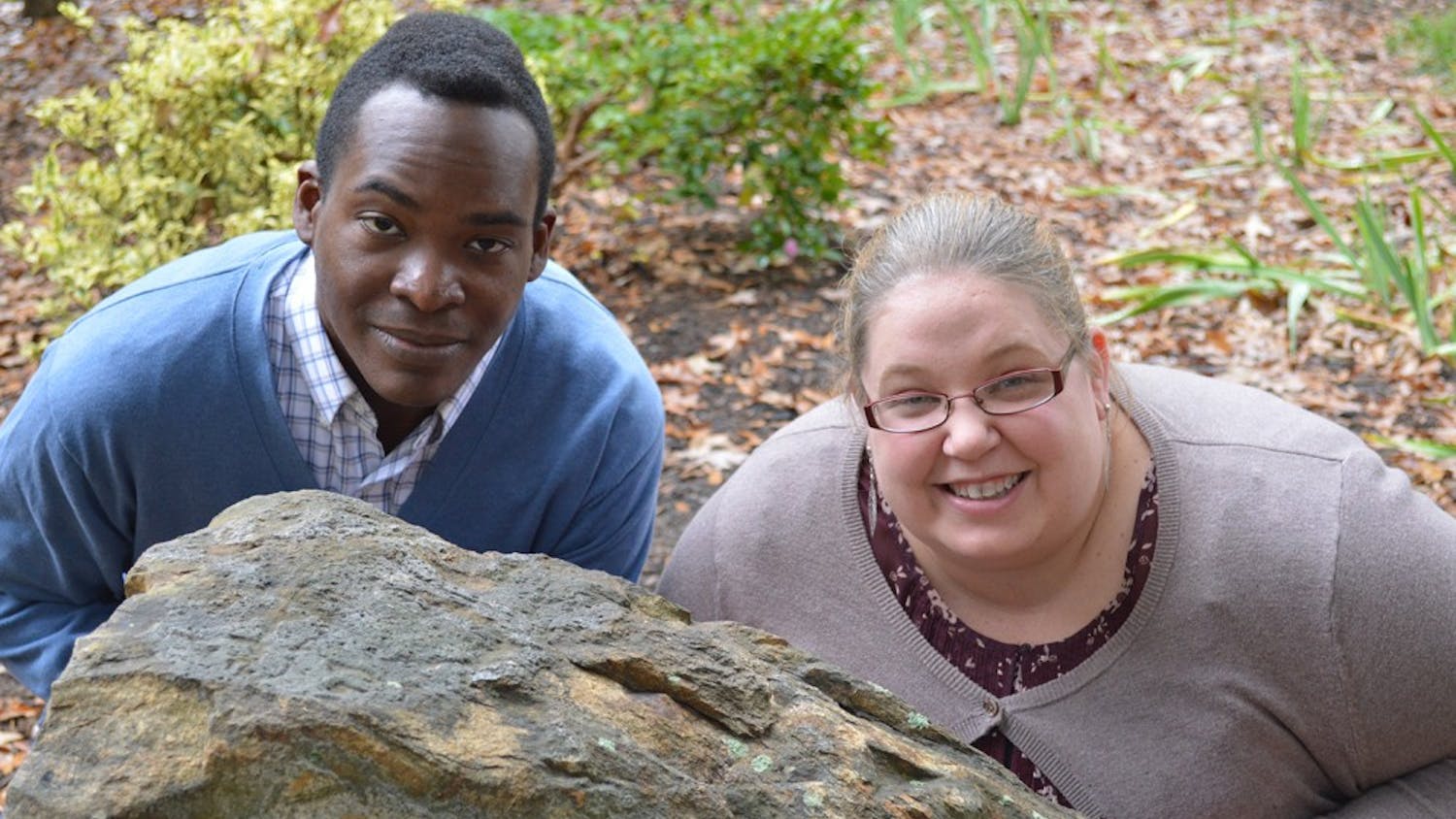 Joel and Melissa Hudley, professors in the UNC geology department, met when they were doing their masters at Birmingham University, and have been married for eleven years.