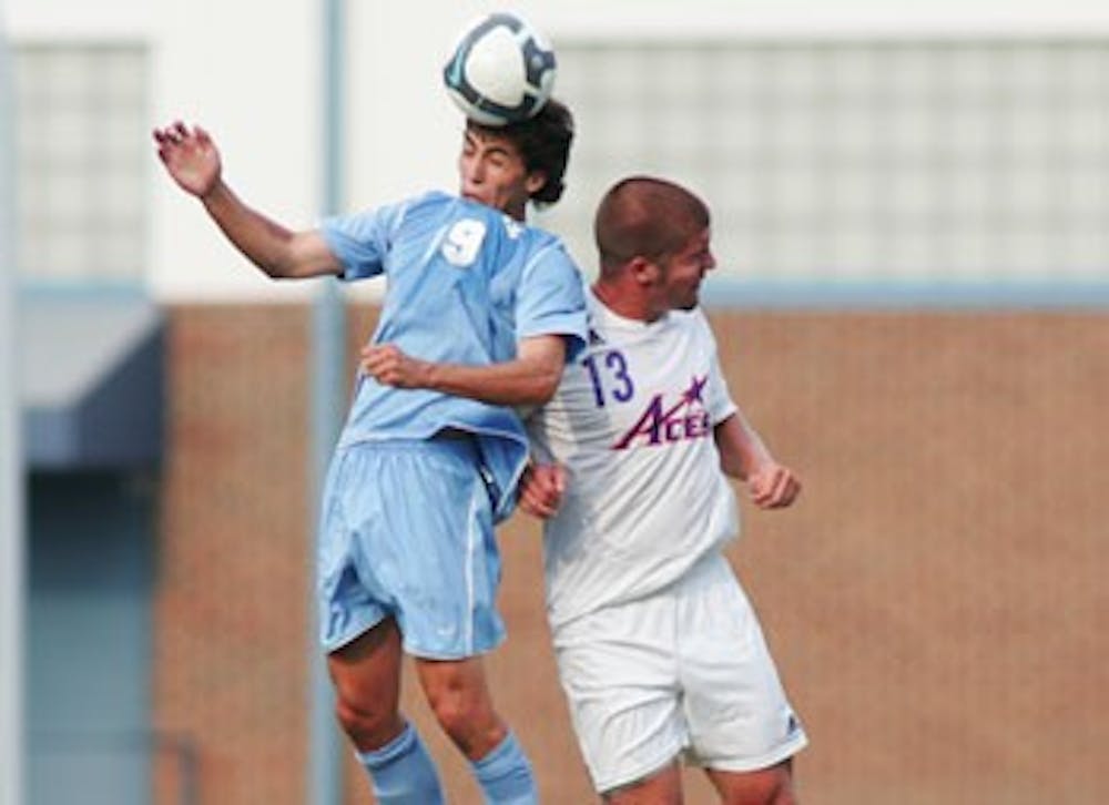 Michael Farfan finished the Carolina Nike Classic last weekend at Fetzer Field with two goals and an assist.