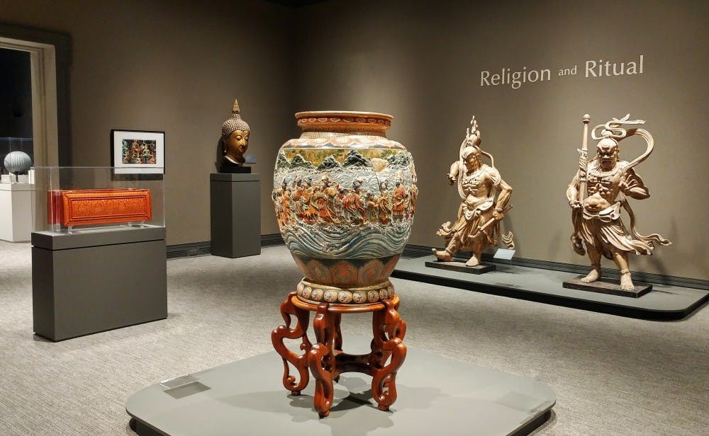 The Ackland Art Museum's exhibit "Religion and Ritual" will be on display until May 13. Photo courtesy of Emily Bowles.
