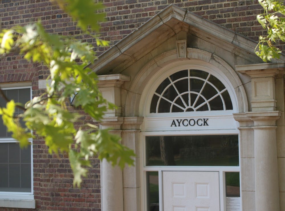 <p><em>CORRECTION: A former version of this photo caption incorrectly identified the university that most recently changed a name of a campus building. The university was UNC-Greensboro.</em></p>
<p>In February, UNC-Greensboro became the third university in the state to remove Charles Brantley Aycock’s name from a campus building.</p>
