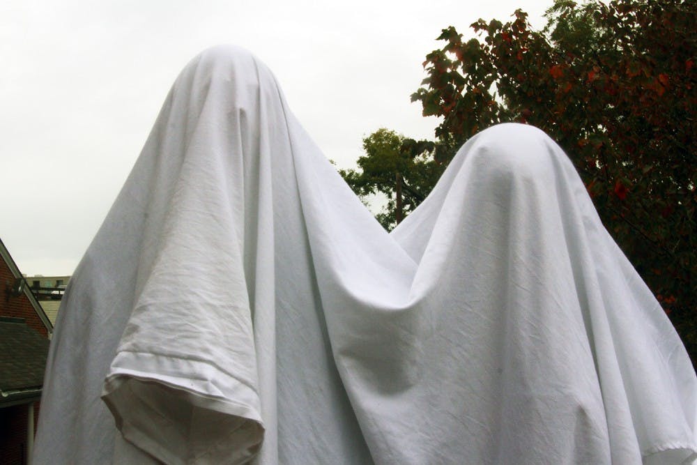 <p>Drew Goins and Kelsey Weekman, but spooky.</p>