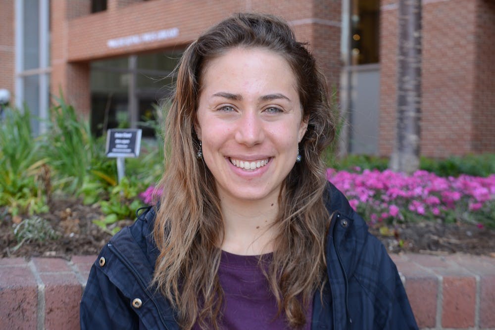 Laura Mindlin, Edible Campus Initiative Coordinator. 