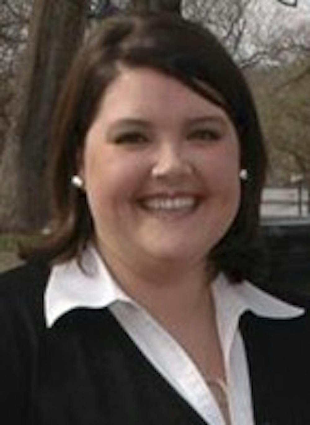 	Jenny Levering oversees sororities and fraternities.