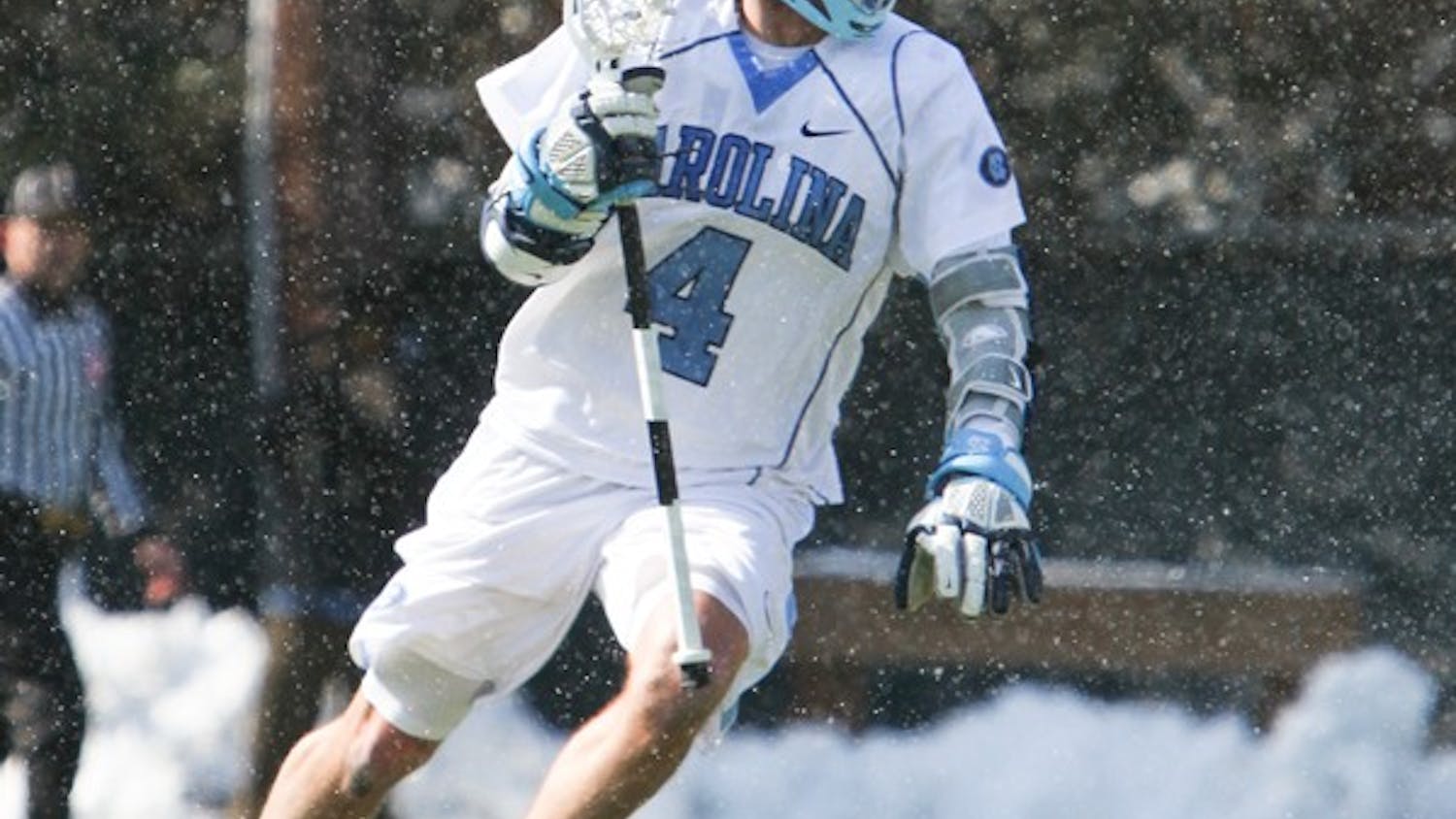 All-American attackman Billy Bitter grabbed two assists in North Carolina’s 5-4 win against Bryant University. DTH/Phong Dinh