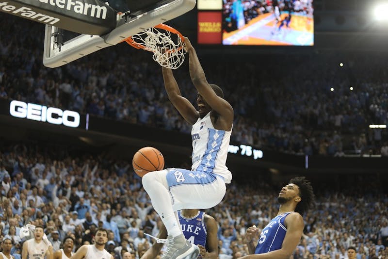 Q&A: 2017 national champion Theo Pinson discusses UNC-Duke basketball rivalry