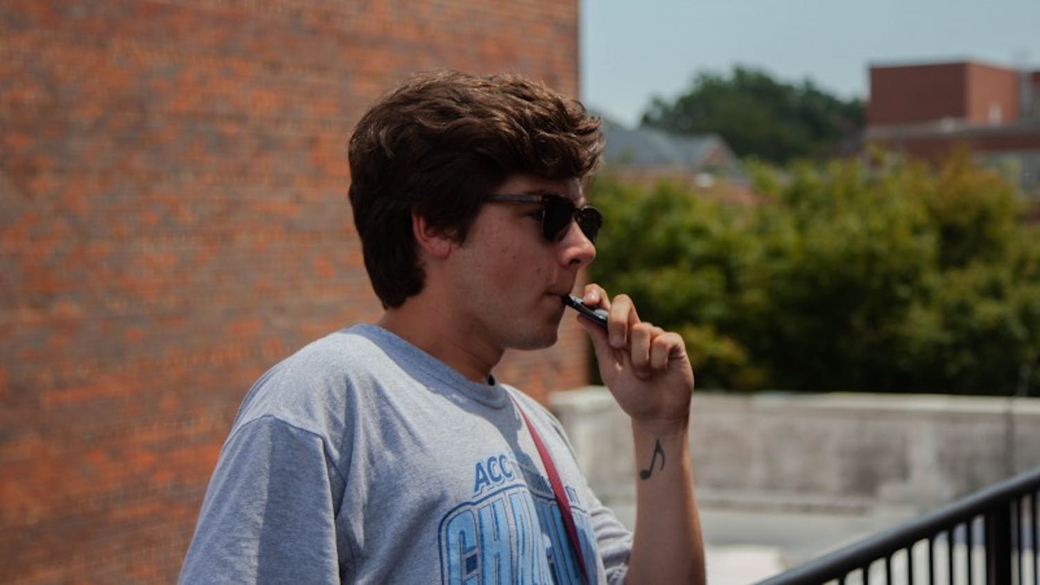 Vaping on Roof