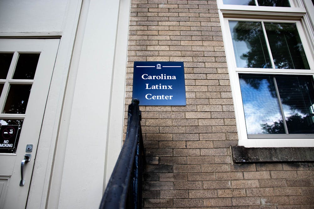 <p>The Carolina Latinx Center, one of the identity-based resources on UNC's campus, is pictured on Sunday, Sept. 11, 2022.</p>