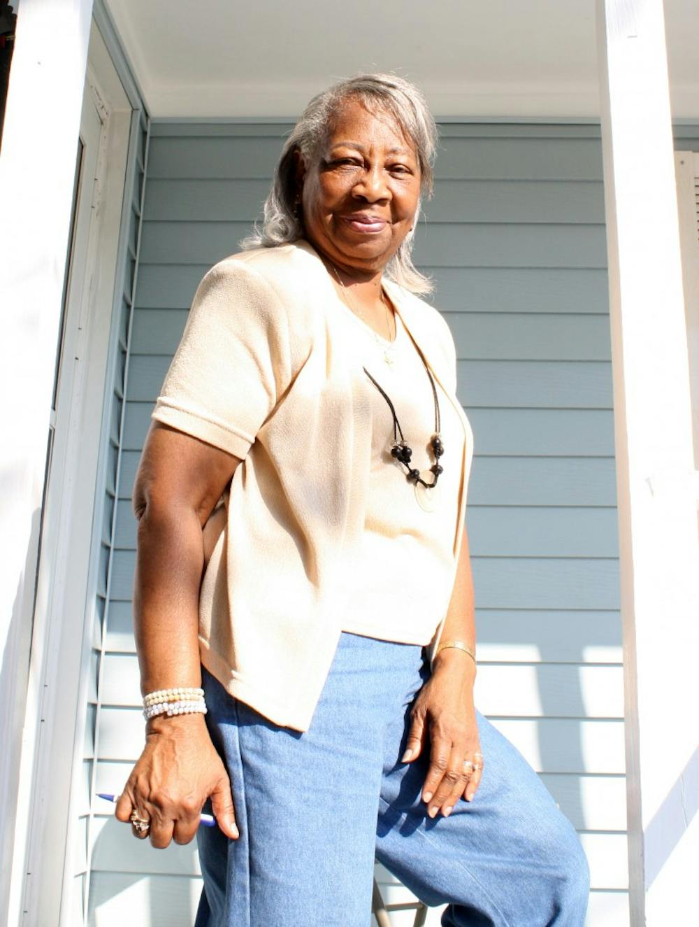 Lula Alston, who lives on Crest Drive, has lived and worked in Chapel Hill for more than 50 years. She recently celebrated her 80th birthday. 
