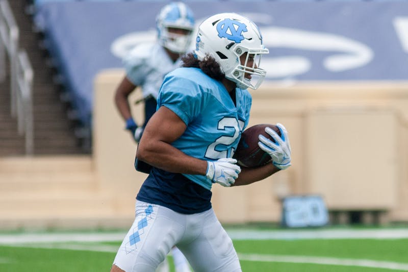 Several UNC running backs hope to leave footprints with strong 2021 season