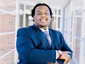 Lamar Richards is one of two candidates running for Student Body President. Photo courtesy of Hanna Wondmagegn.