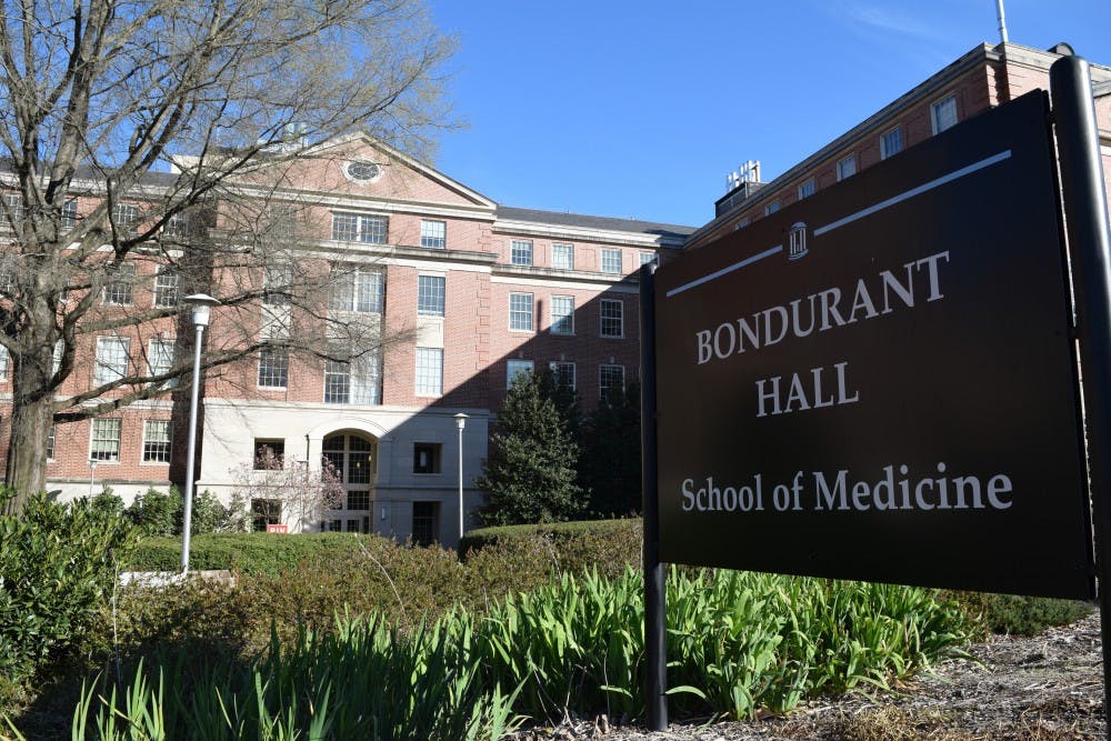 Bondurant Hall is home to UNC's School of Medicine located on South Columbia St.  UNC medical students were matched with their residency programs on Friday, March 15, 2019. 