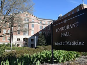 Bondurant Hall is home to UNC's School of Medicine located on South Columbia St.  UNC medical students were matched with their residency programs on Friday, March 15, 2019. 